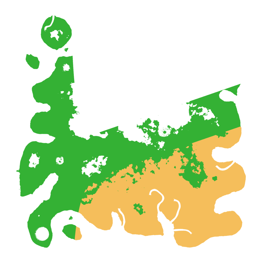 Biome Rust Map: Procedural Map, Size: 3500, Seed: 617382000