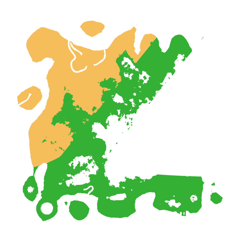 Biome Rust Map: Procedural Map, Size: 3500, Seed: 35583