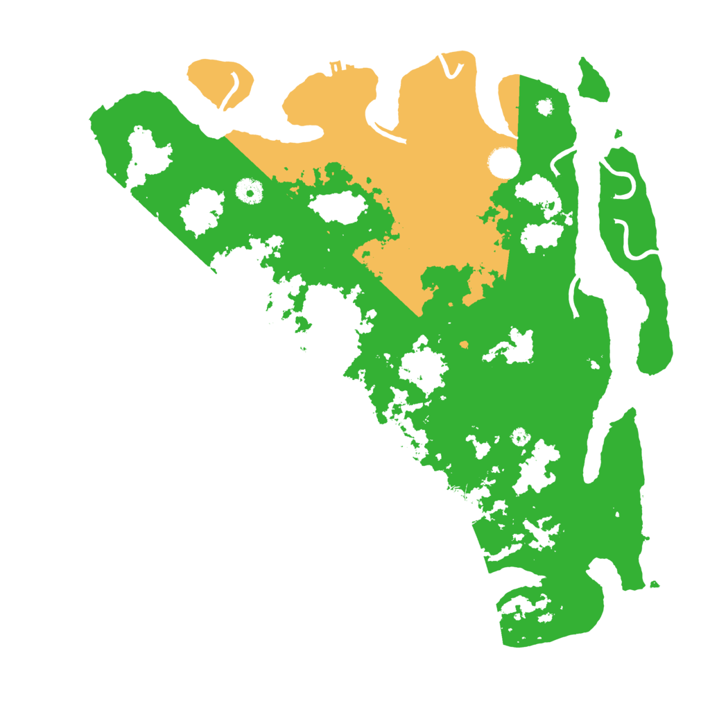 Biome Rust Map: Procedural Map, Size: 4000, Seed: 154