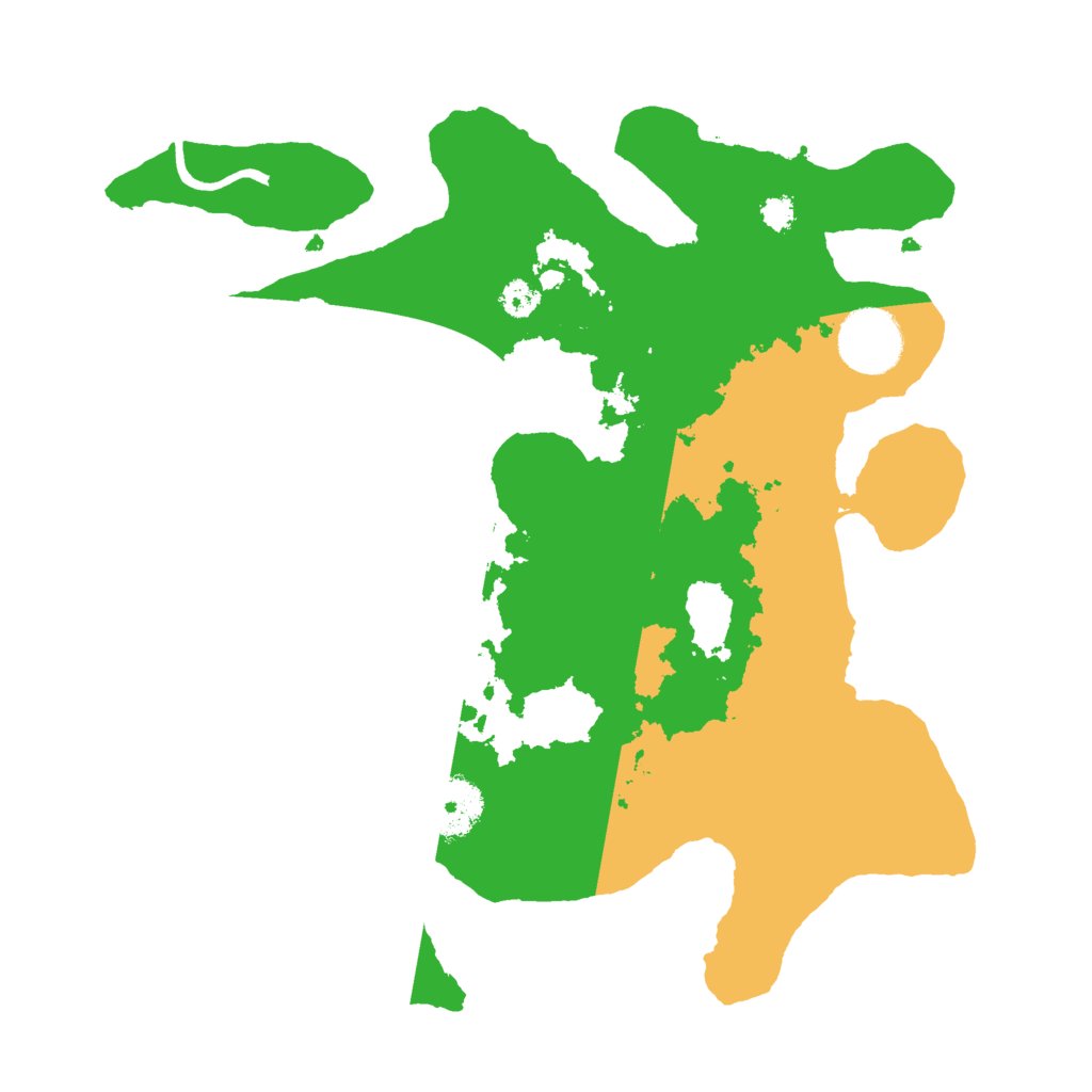 Biome Rust Map: Procedural Map, Size: 3000, Seed: 30094