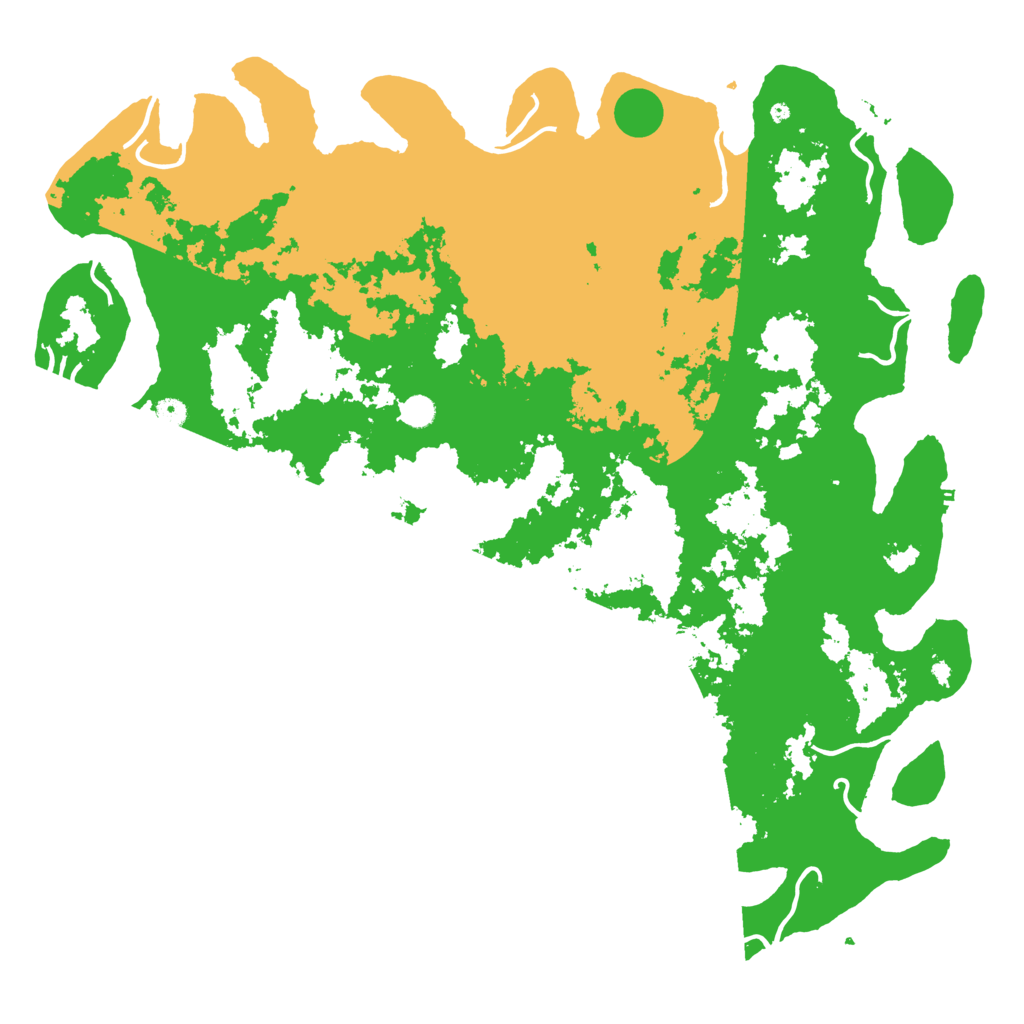 Biome Rust Map: Procedural Map, Size: 5500, Seed: 23678475