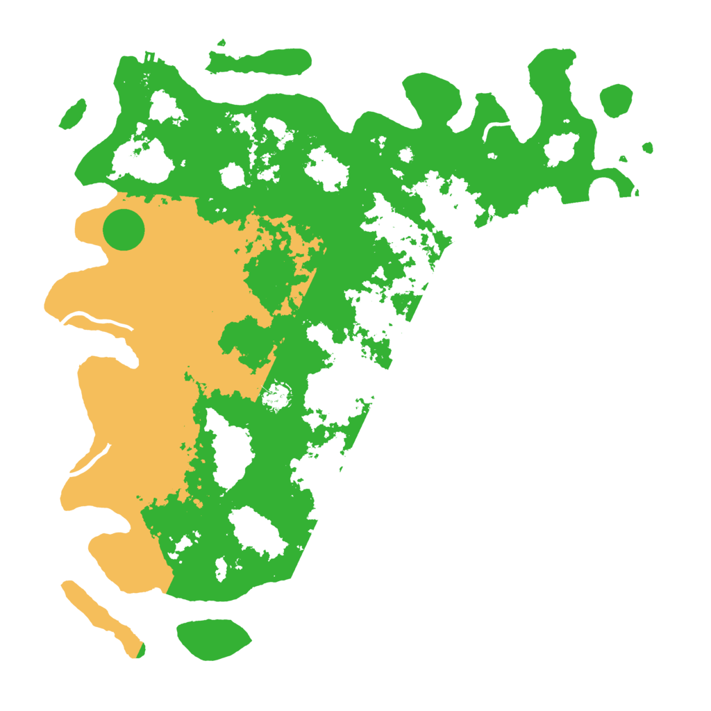 Biome Rust Map: Procedural Map, Size: 4500, Seed: 2099721918