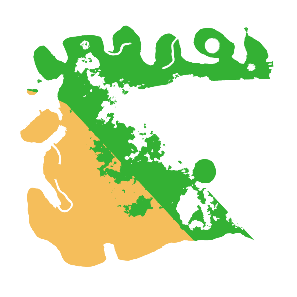 Biome Rust Map: Procedural Map, Size: 3500, Seed: 353800958