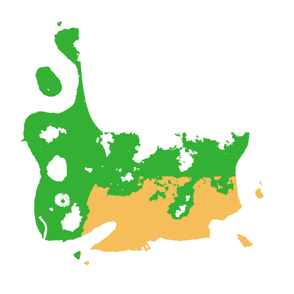 Biome Rust Map: Procedural Map, Size: 3000, Seed: 2015040371