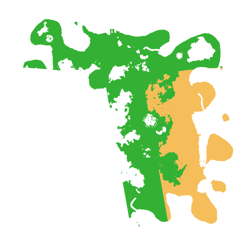 Biome Rust Map: Procedural Map, Size: 3500, Seed: 1160437071