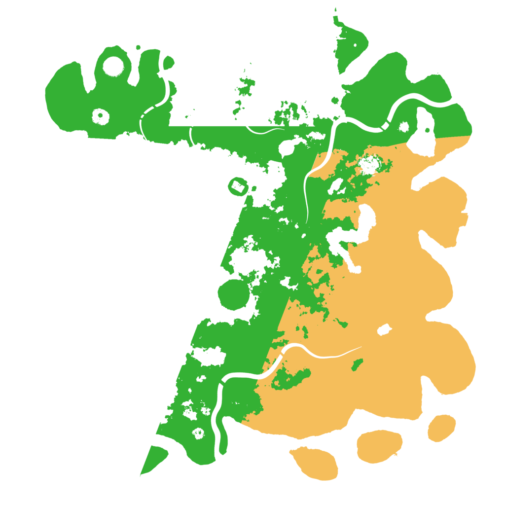 Biome Rust Map: Procedural Map, Size: 4450, Seed: 1255856