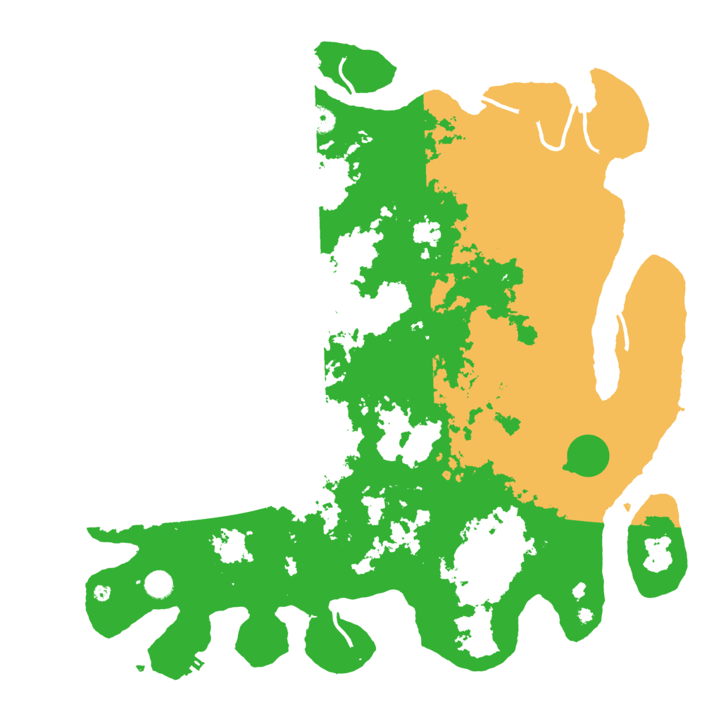 Biome Rust Map: Procedural Map, Size: 4500, Seed: 1467894652