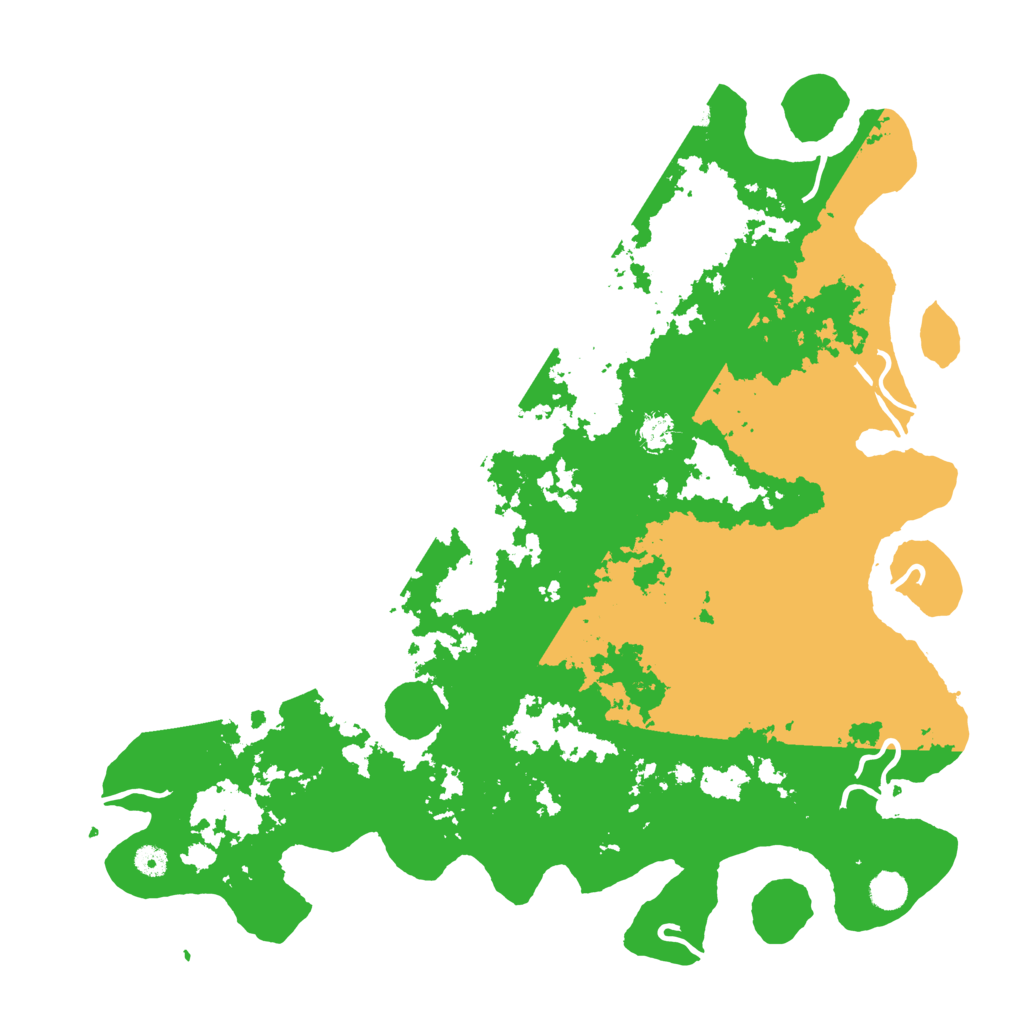 Biome Rust Map: Procedural Map, Size: 4800, Seed: 21