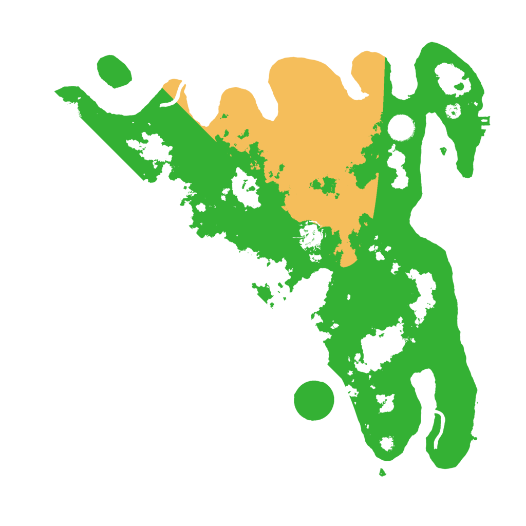 Biome Rust Map: Procedural Map, Size: 3500, Seed: 692166339