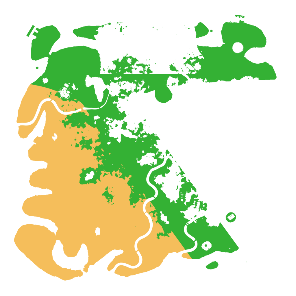 Biome Rust Map: Procedural Map, Size: 4800, Seed: 1579627661