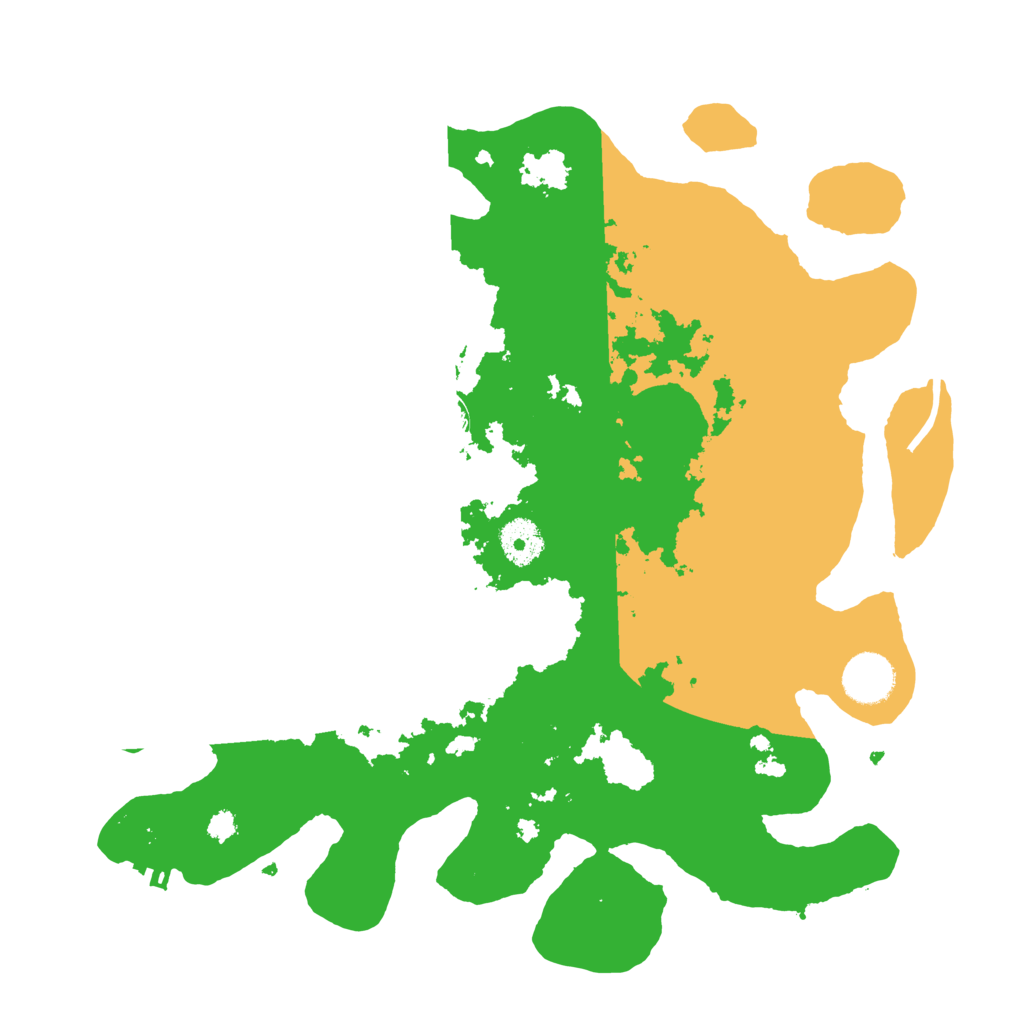 Biome Rust Map: Procedural Map, Size: 3500, Seed: 1452145358