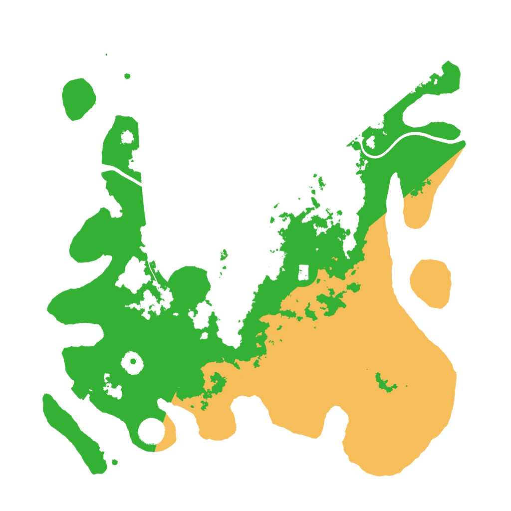Biome Rust Map: Procedural Map, Size: 3500, Seed: 85313272