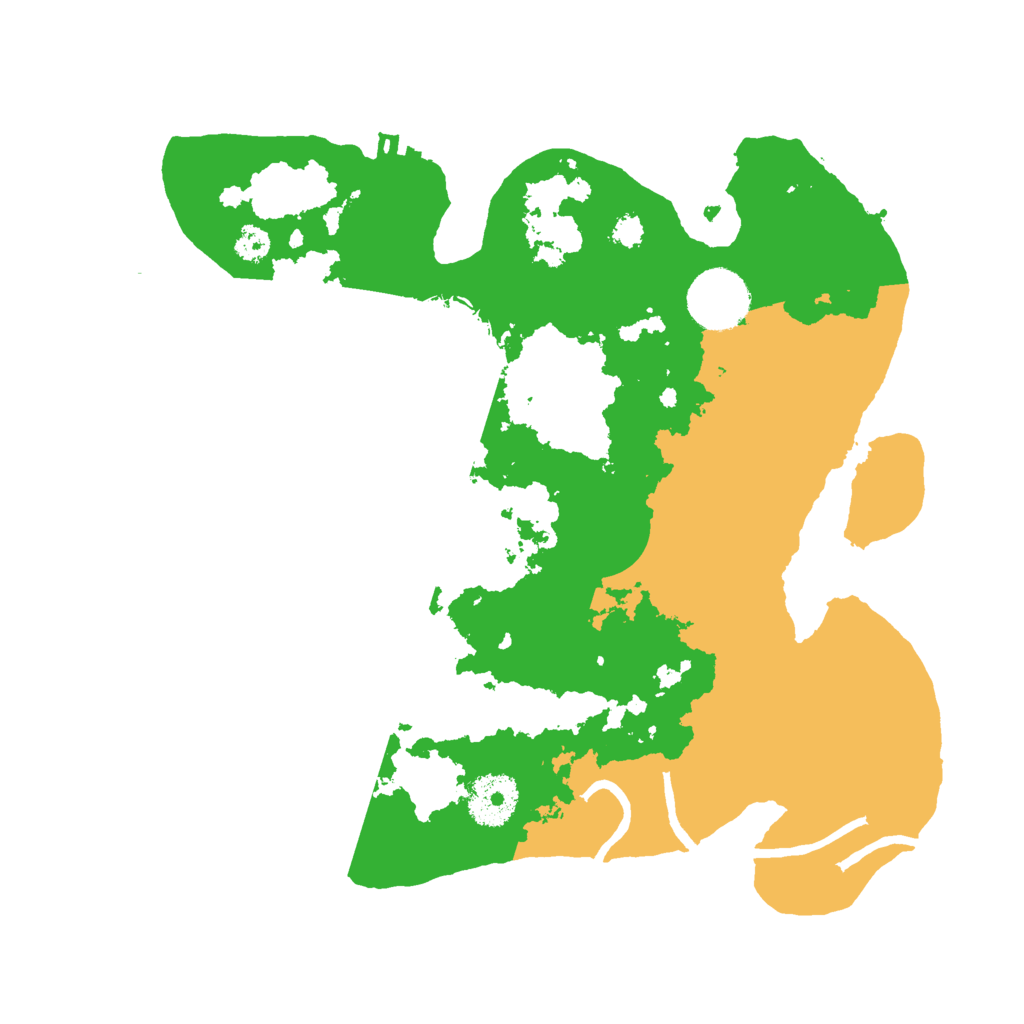 Biome Rust Map: Procedural Map, Size: 3000, Seed: 2015040372