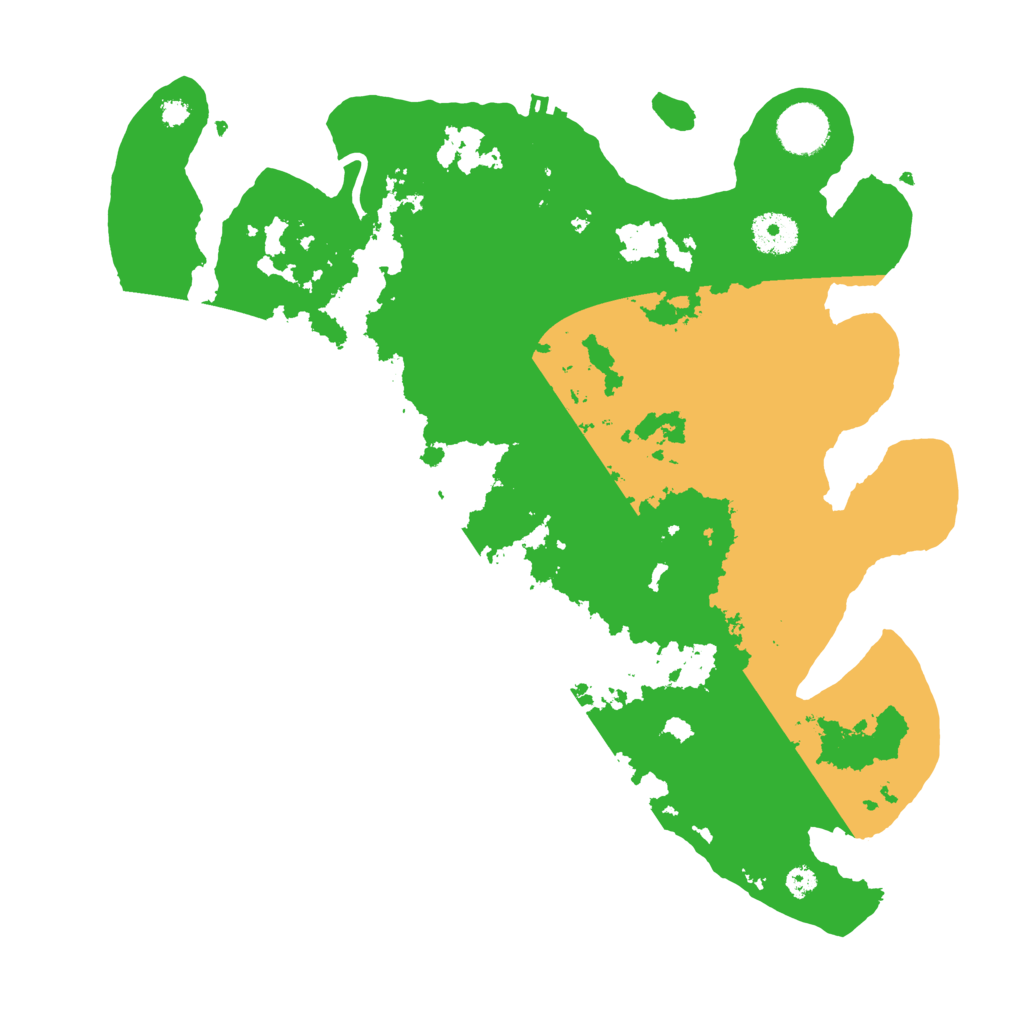 Biome Rust Map: Procedural Map, Size: 3500, Seed: 637982164