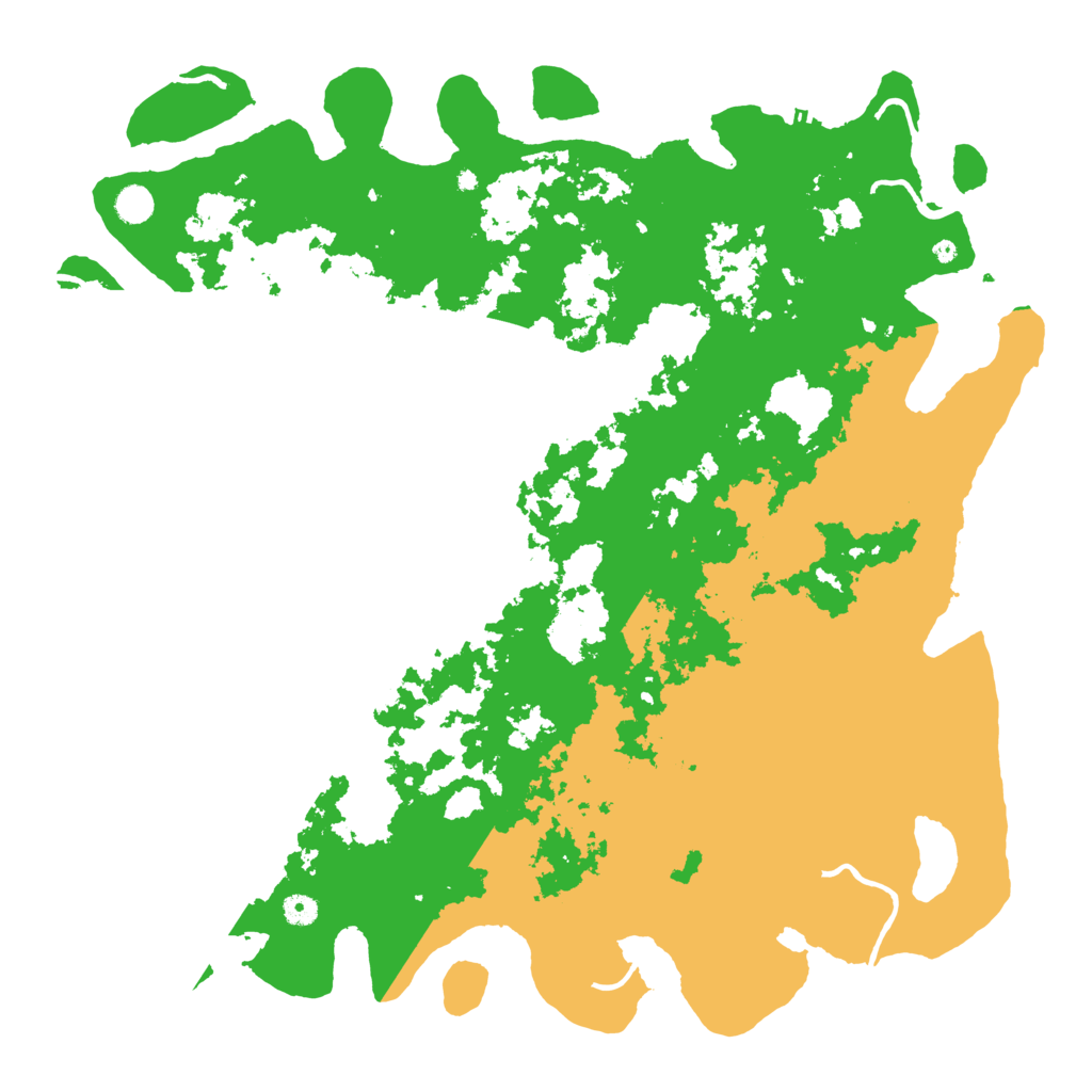 Biome Rust Map: Procedural Map, Size: 5000, Seed: 344001632