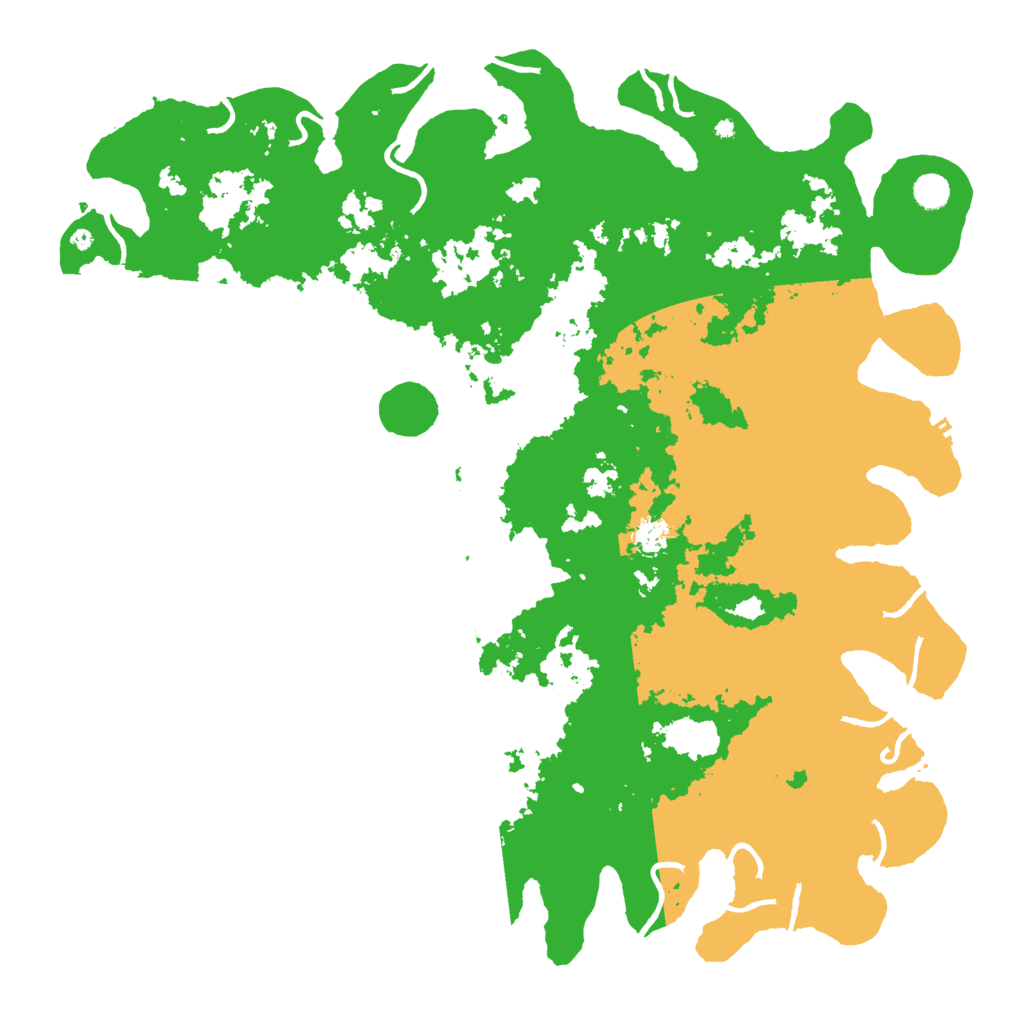 Biome Rust Map: Procedural Map, Size: 5000, Seed: 4428875