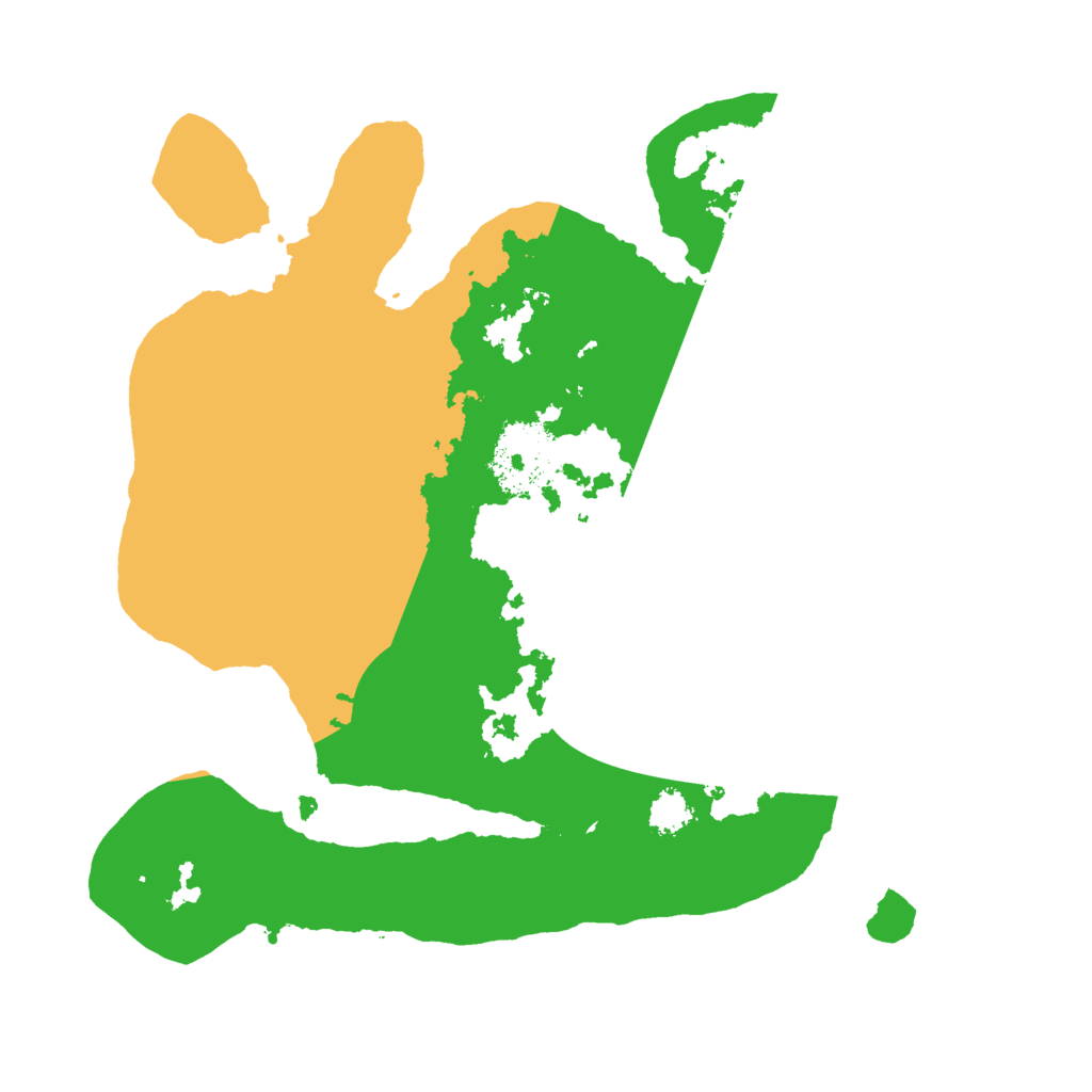 Biome Rust Map: Procedural Map, Size: 2385, Seed: 653465