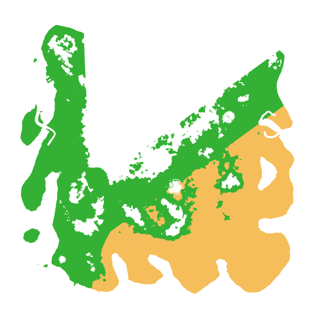 Biome Rust Map: Procedural Map, Size: 4000, Seed: 831419539