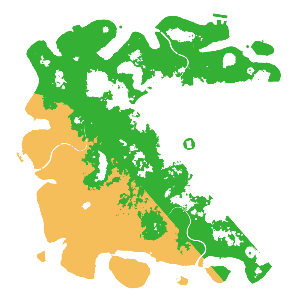 Biome Rust Map: Procedural Map, Size: 4300, Seed: 5052023