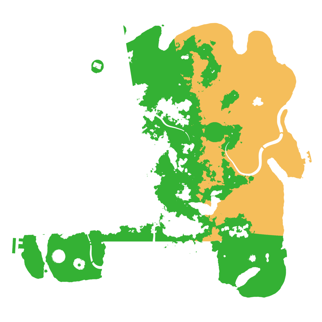 Biome Rust Map: Procedural Map, Size: 4250, Seed: 532147237