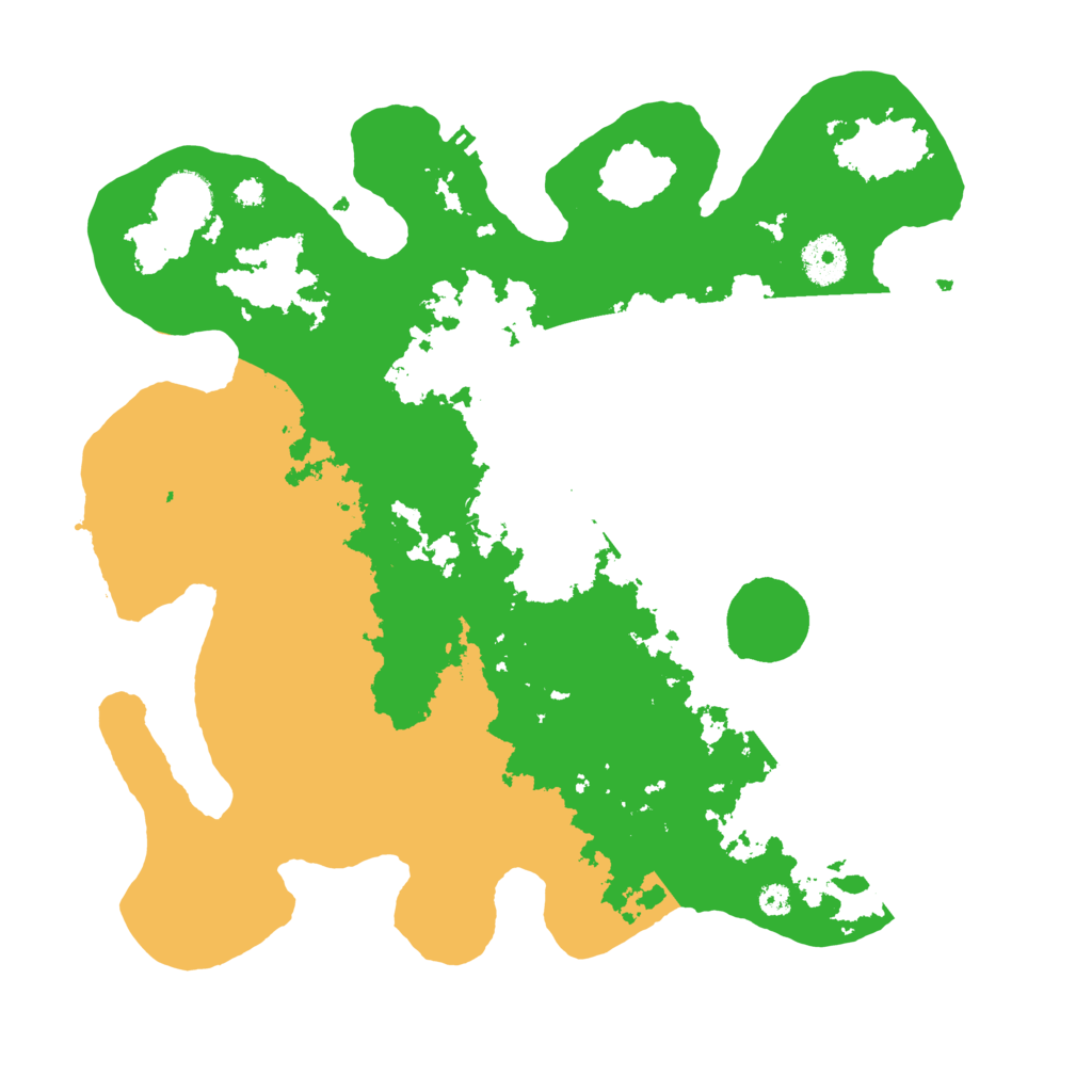 Biome Rust Map: Procedural Map, Size: 3500, Seed: 153683453