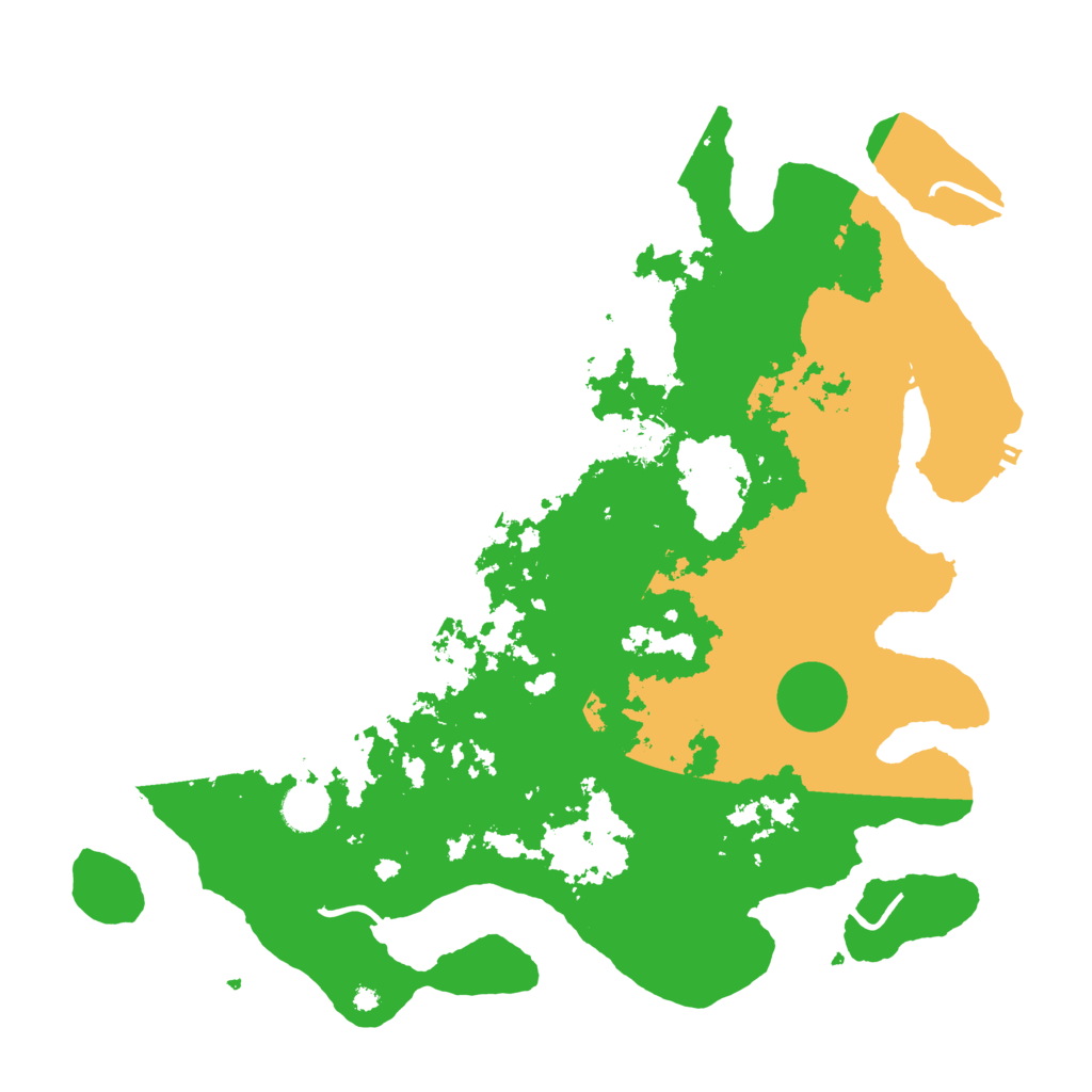 Biome Rust Map: Procedural Map, Size: 4100, Seed: 869704406