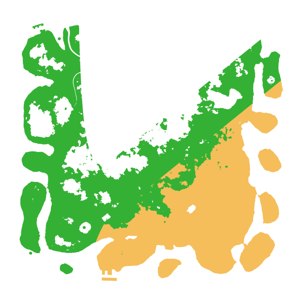 Biome Rust Map: Procedural Map, Size: 4000, Seed: 852574