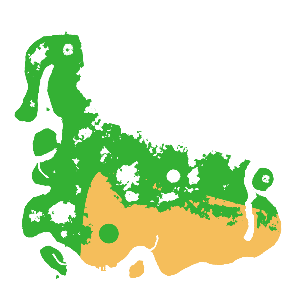 Biome Rust Map: Procedural Map, Size: 4000, Seed: 296204571