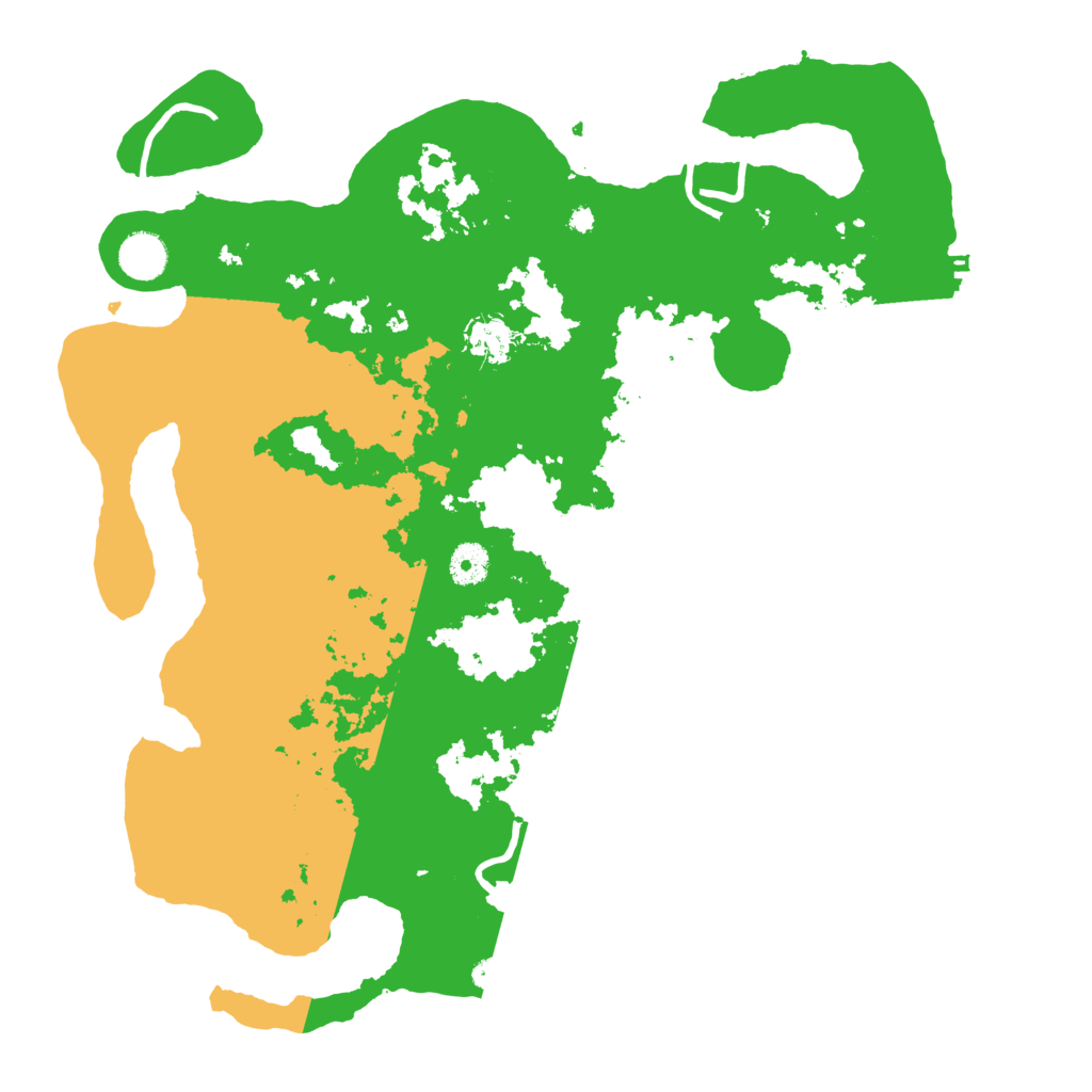 Biome Rust Map: Procedural Map, Size: 4000, Seed: 270378