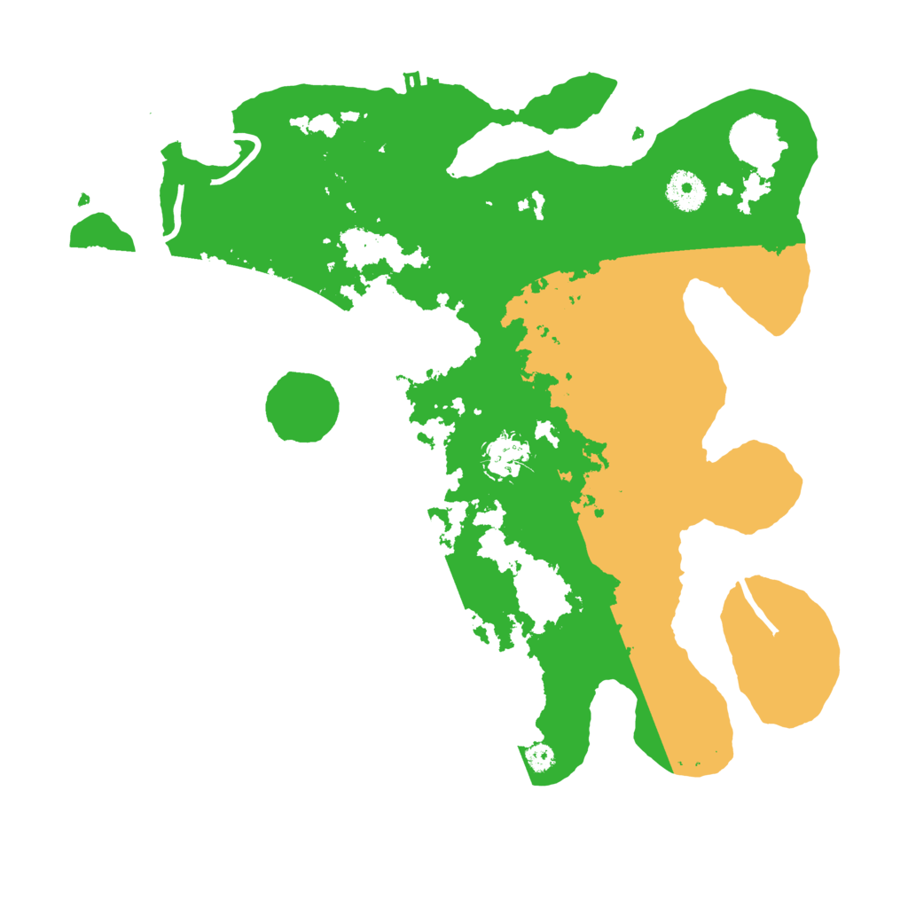 Biome Rust Map: Procedural Map, Size: 3500, Seed: 165319058