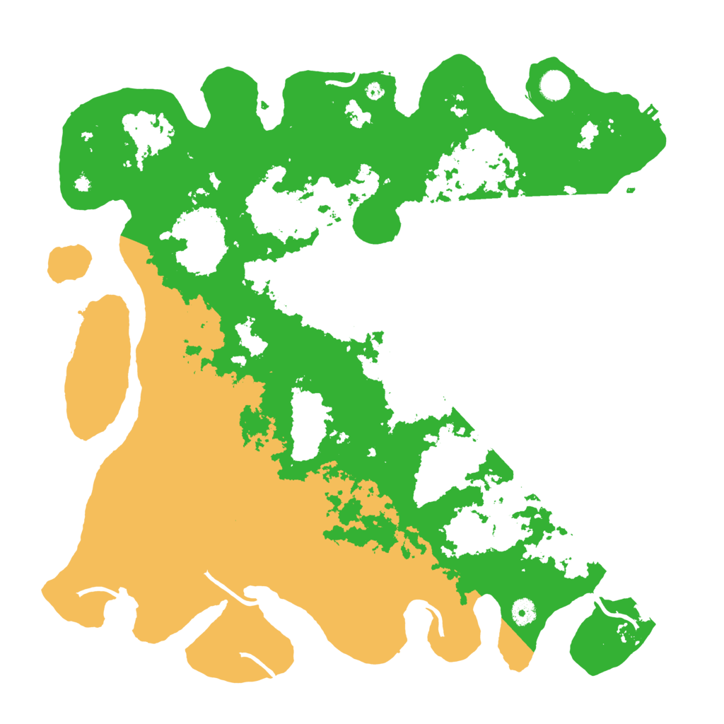 Biome Rust Map: Procedural Map, Size: 4250, Seed: 1393262964