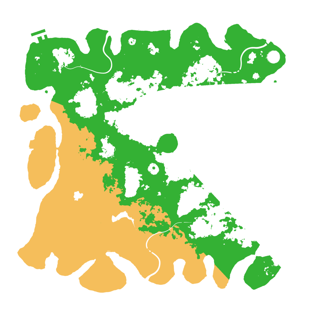 Biome Rust Map: Procedural Map, Size: 4250, Seed: 1393262964