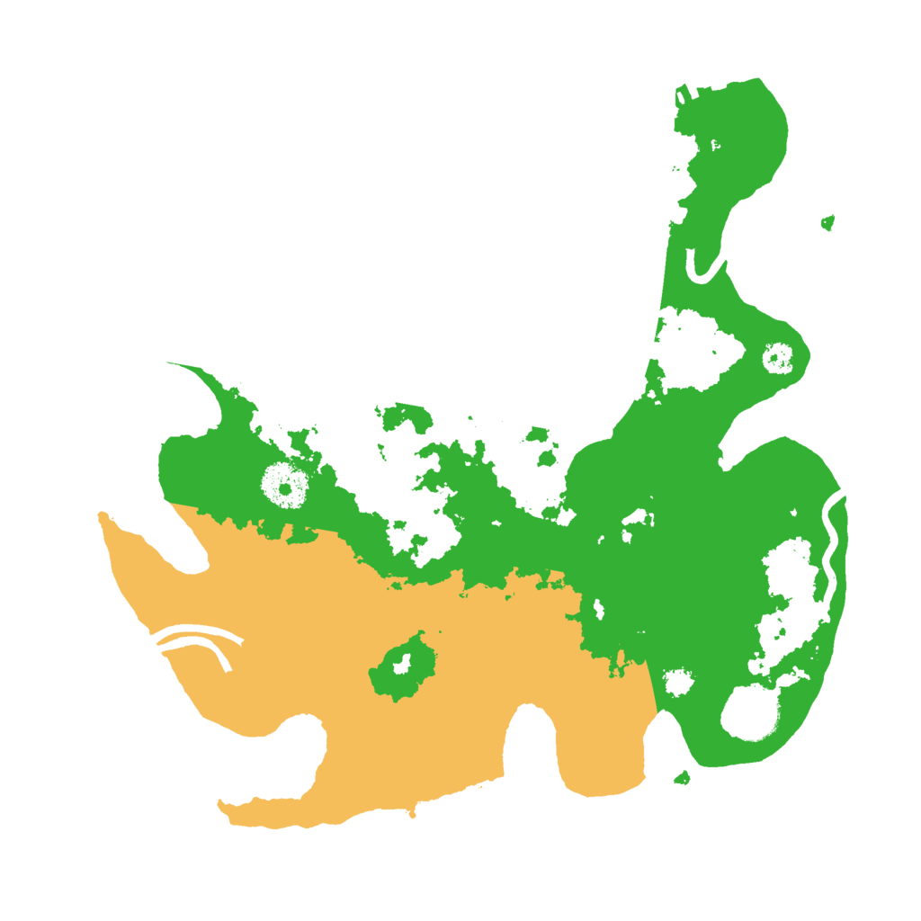 Biome Rust Map: Procedural Map, Size: 3000, Seed: 23717