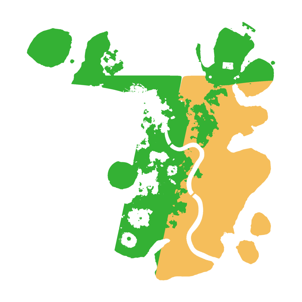 Biome Rust Map: Procedural Map, Size: 3000, Seed: 1954016385