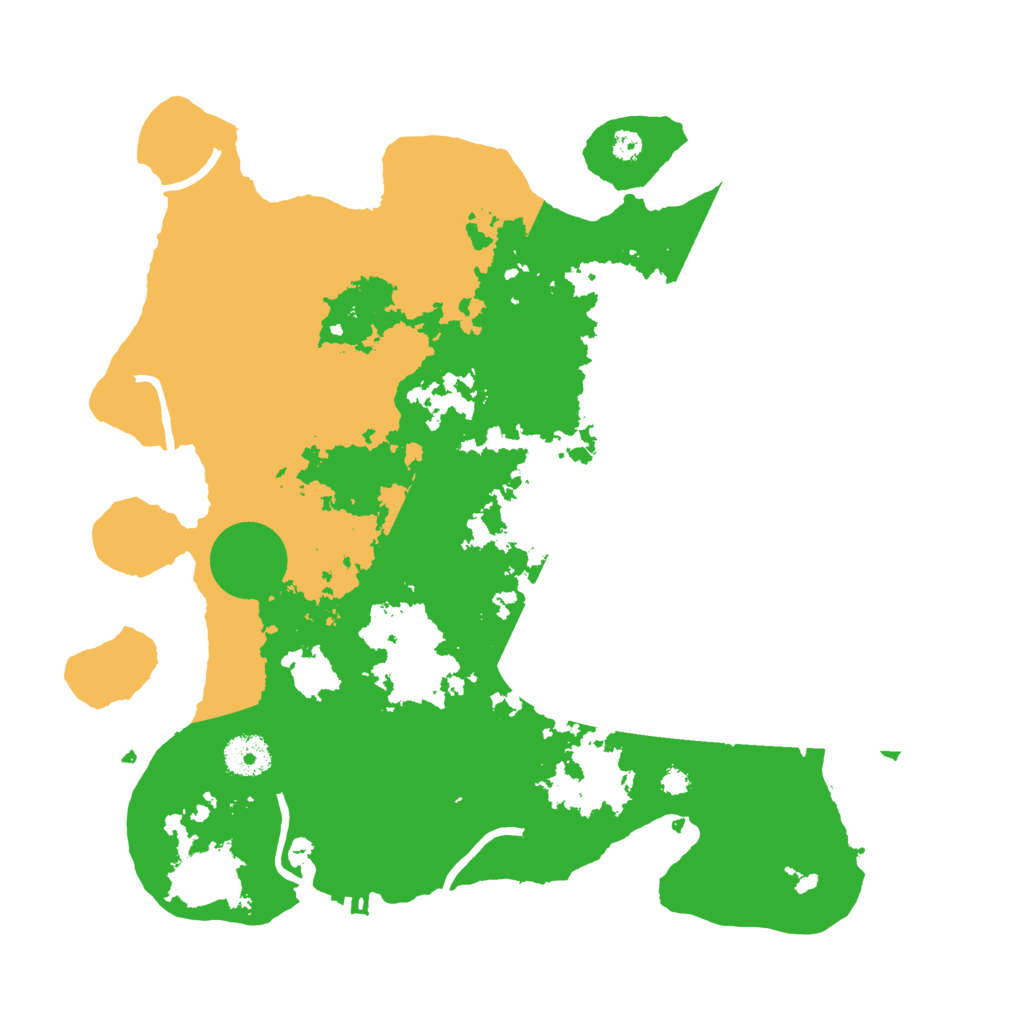 Biome Rust Map: Procedural Map, Size: 3500, Seed: 1014822397