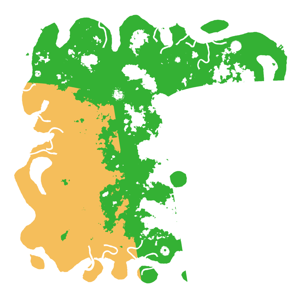 Biome Rust Map: Procedural Map, Size: 5000, Seed: 214205269