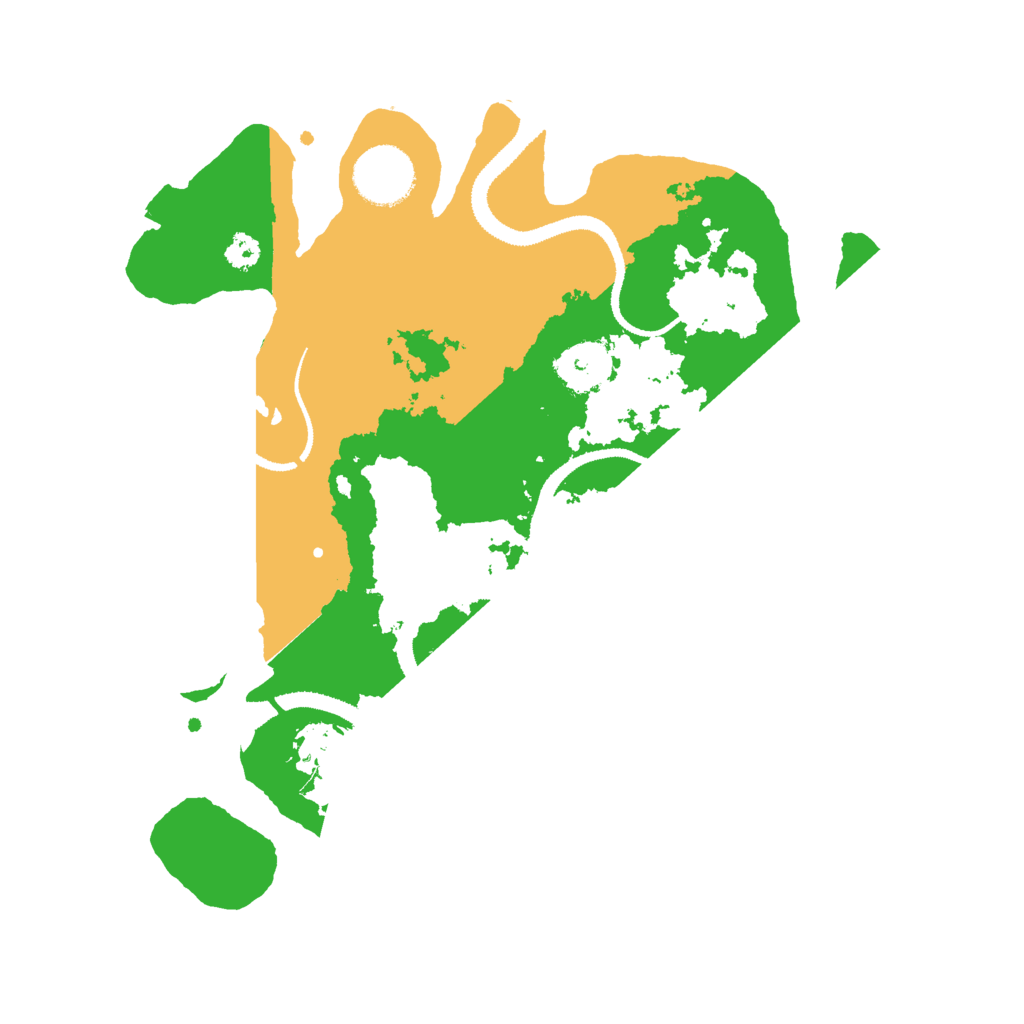 Biome Rust Map: Procedural Map, Size: 3000, Seed: 1673