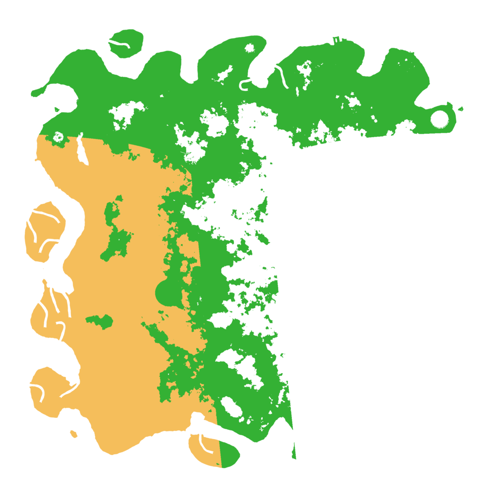 Biome Rust Map: Procedural Map, Size: 5000, Seed: 2921745
