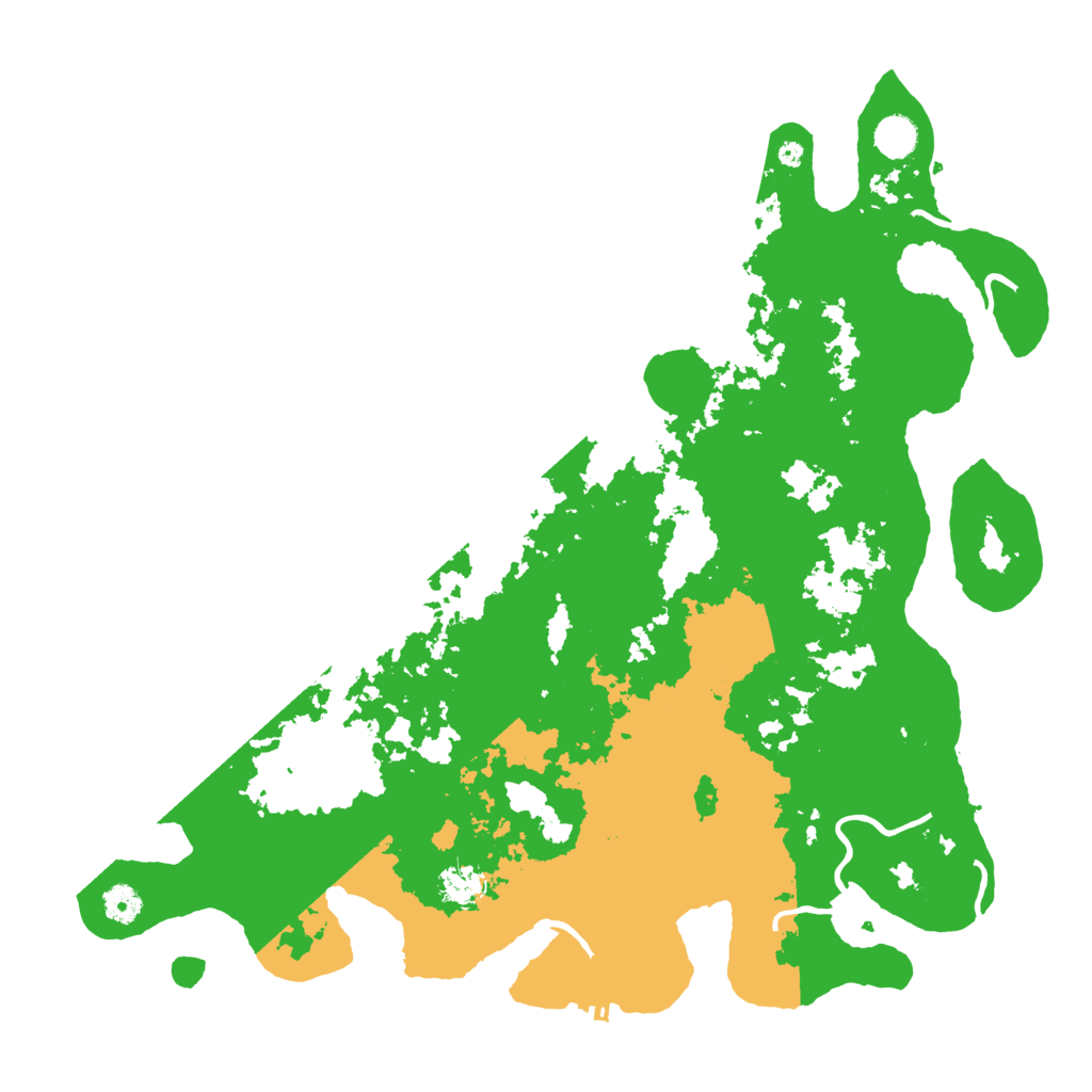 Biome Rust Map: Procedural Map, Size: 4500, Seed: 2132007037