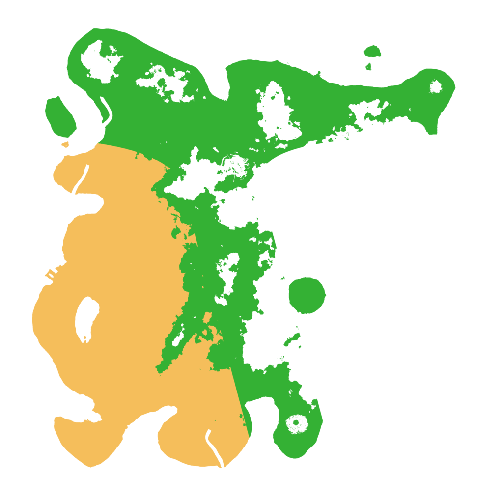 Biome Rust Map: Procedural Map, Size: 3700, Seed: 894794632