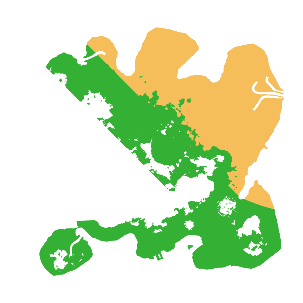 Biome Rust Map: Procedural Map, Size: 3000, Seed: 1665831124