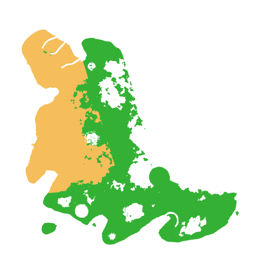 Biome Rust Map: Procedural Map, Size: 3500, Seed: 1319089633