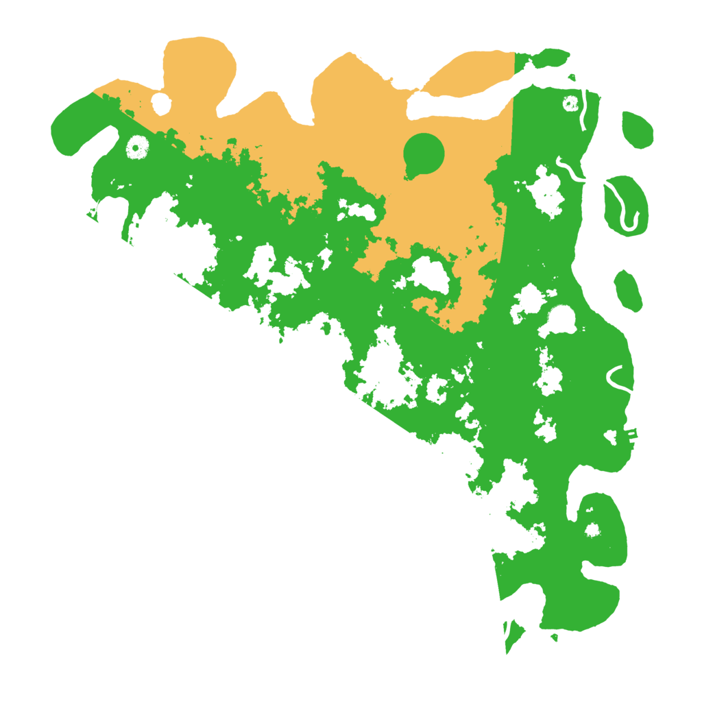 Biome Rust Map: Procedural Map, Size: 4500, Seed: 5566932