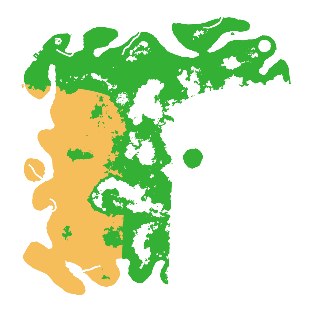 Biome Rust Map: Procedural Map, Size: 4500, Seed: 270481
