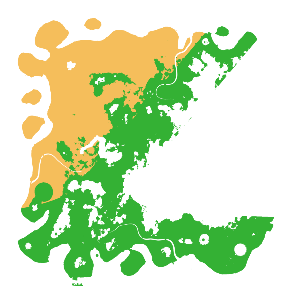 Biome Rust Map: Procedural Map, Size: 4250, Seed: 415942454