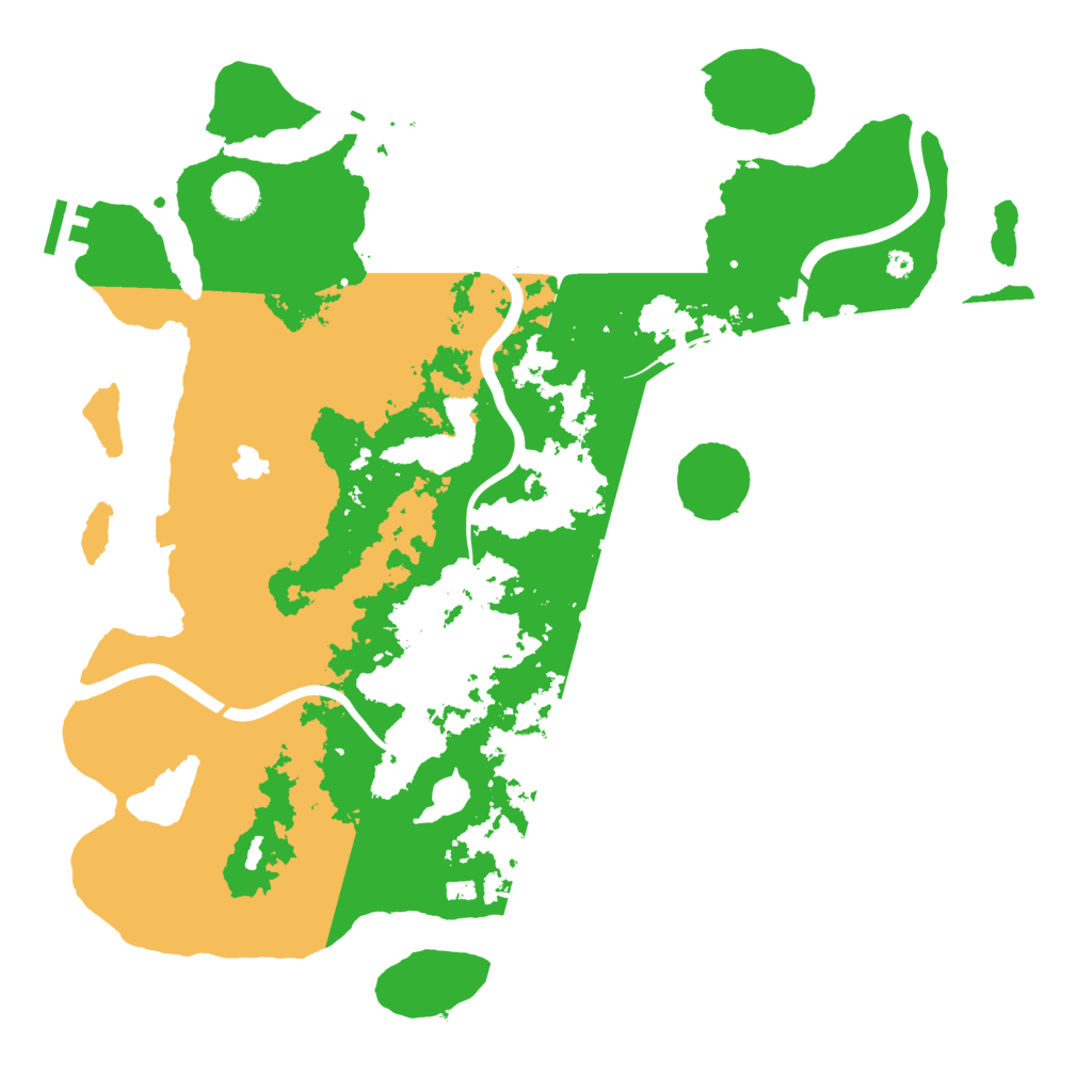 Biome Rust Map: Procedural Map, Size: 4000, Seed: 1477065776