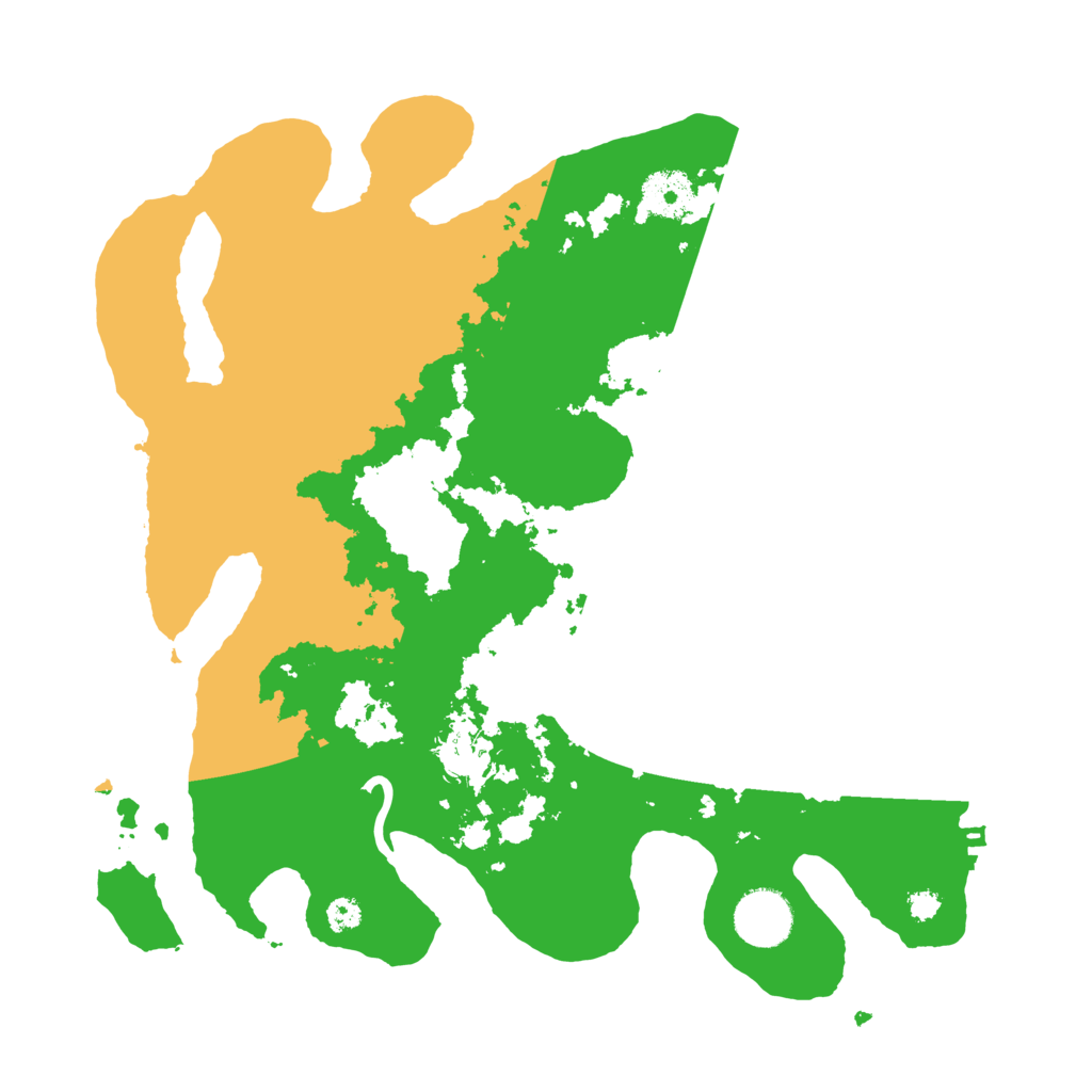 Biome Rust Map: Procedural Map, Size: 3300, Seed: 987929827