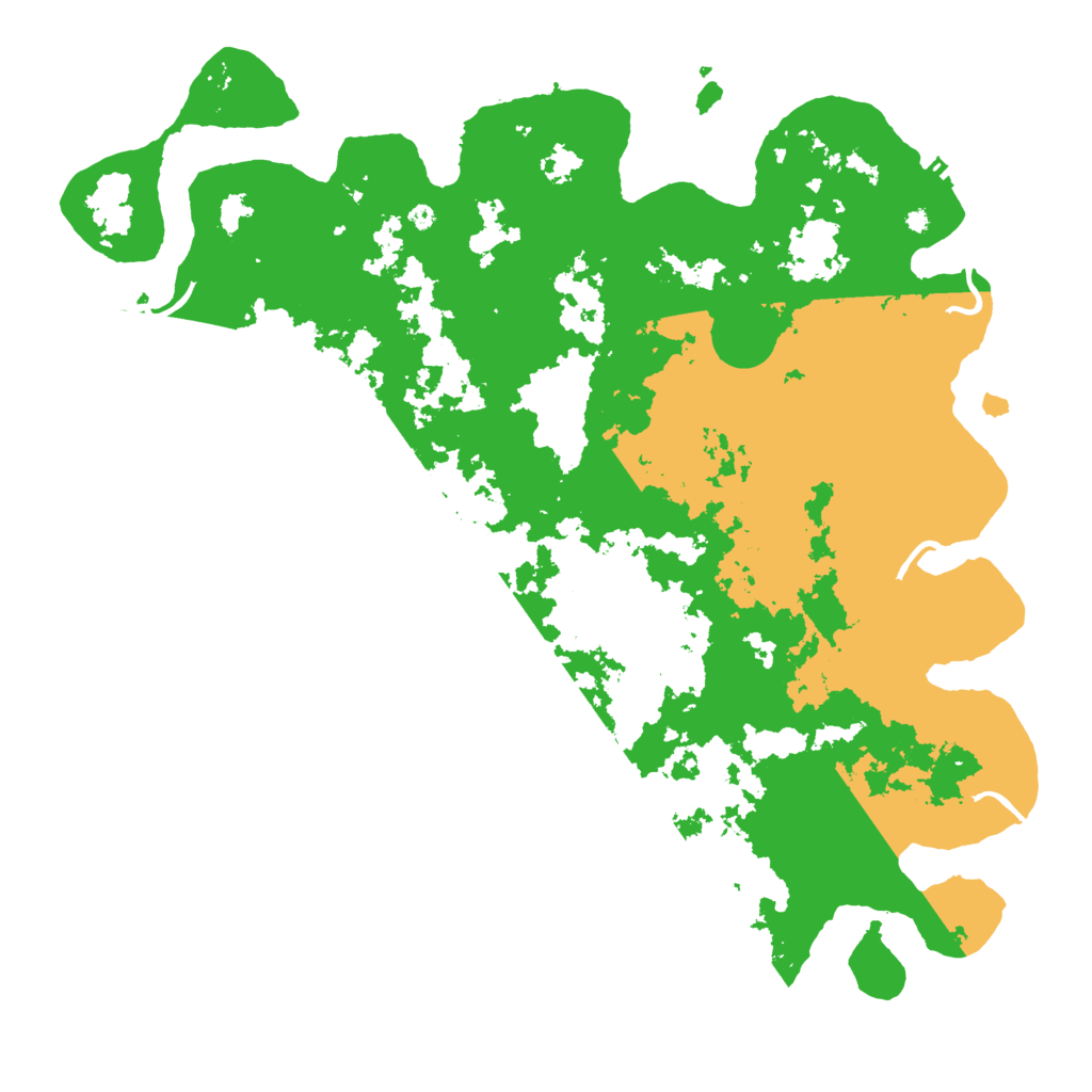 Biome Rust Map: Procedural Map, Size: 4500, Seed: 1910994159