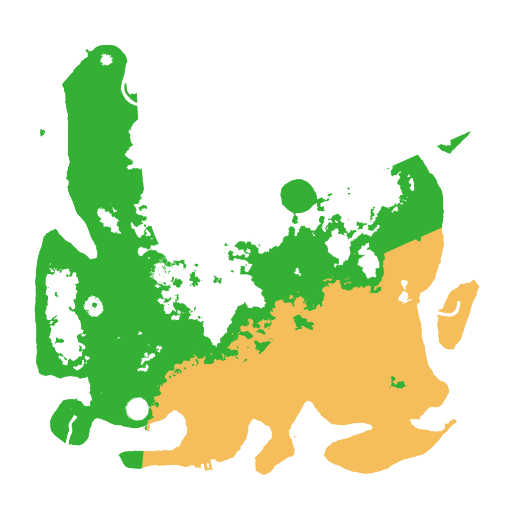 Biome Rust Map: Procedural Map, Size: 4000, Seed: 1945827566