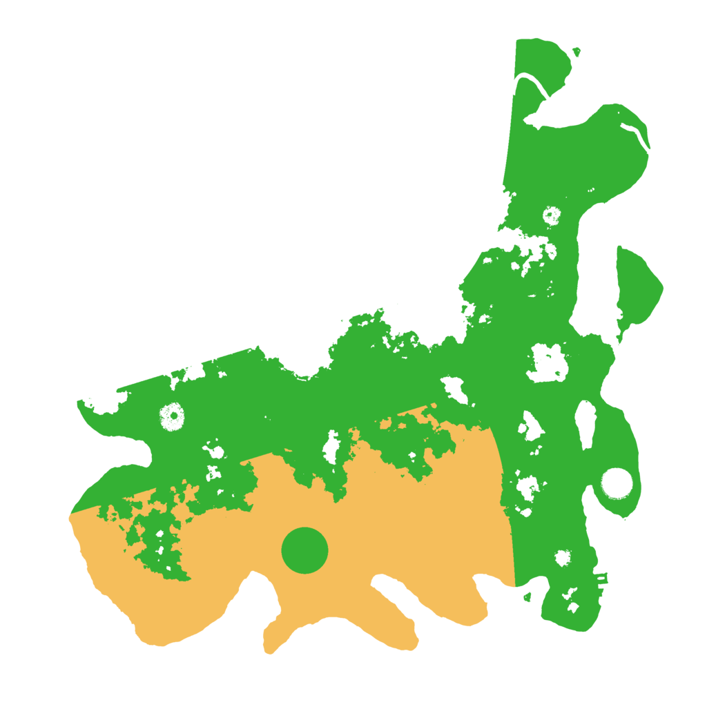 Biome Rust Map: Procedural Map, Size: 4000, Seed: 1704307834